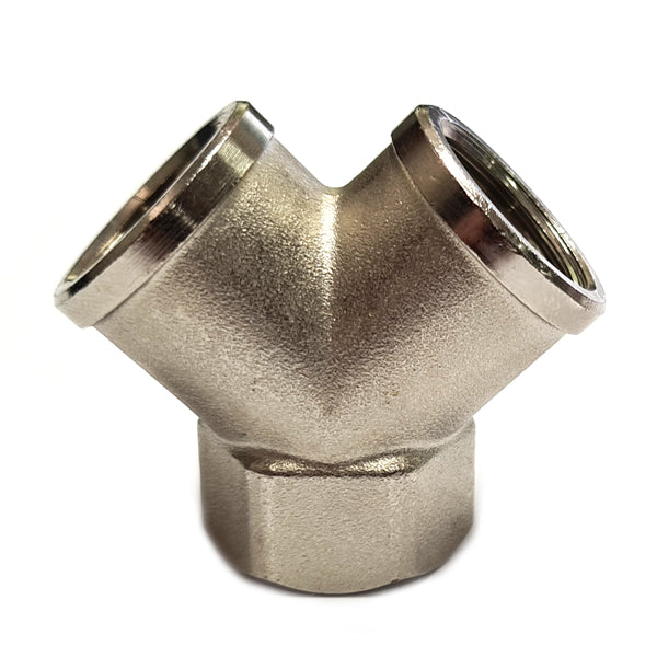 1/2" BSP Y PIECE (All Female)