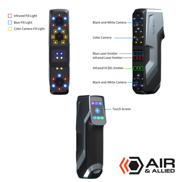 3DeVOK-MT 3D Professional Laser Scanner