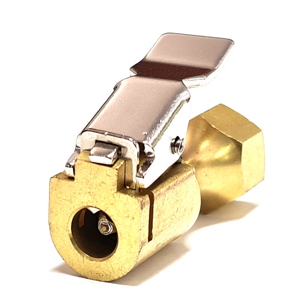 CLIP-ON TYRE INFLATION VALVE -1/4"Female