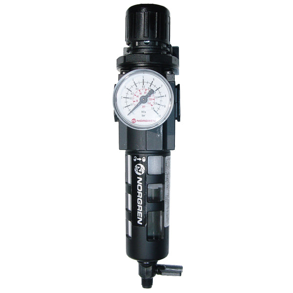 1/4" FILTER REGULATOR C/W GAUGE & MOUNT
