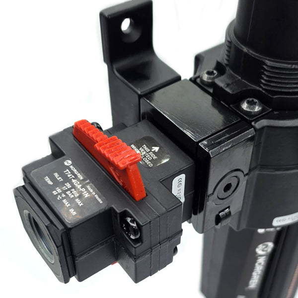 1/2" FRL KIT C/W AUTO DRAIN & SHUTOFF