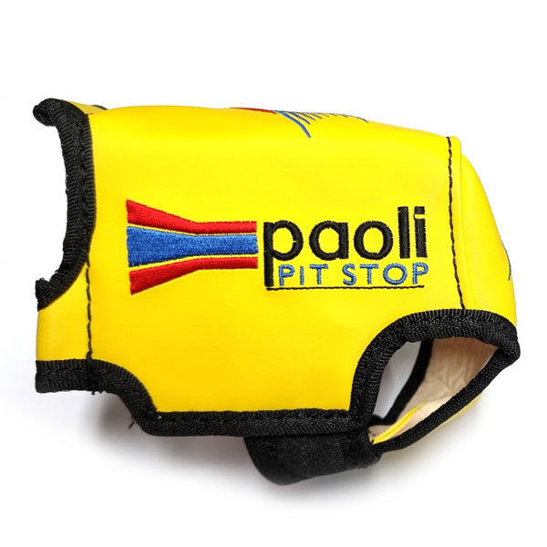 YELLOW VINYL COVER SUIT DP192