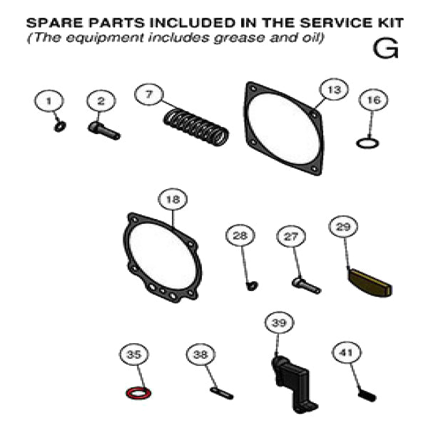 SERVICE KIT DP197S, SF, SFE