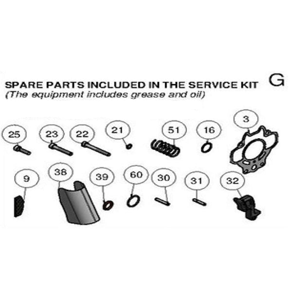 SERVICE KIT BLUE DEVIL