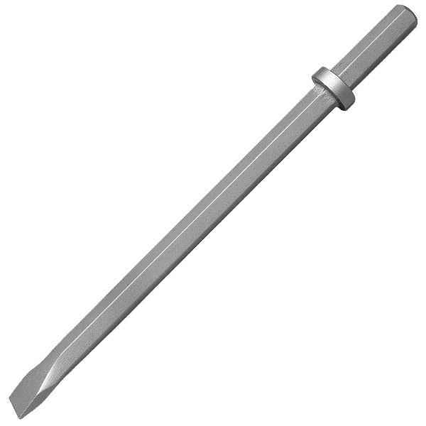1 1/8" HEX FLAT CHISEL - 18" LONG