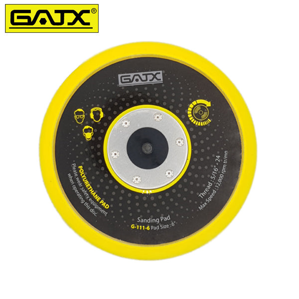 6" SANDING PAD - HOOK - NO HOLES