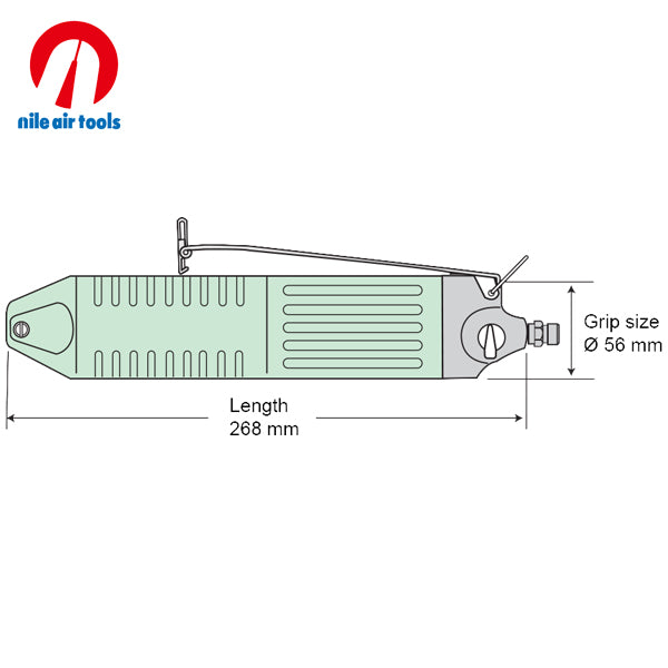 AIR OPERATED CUTTER/CRIMPER HAND PIECE