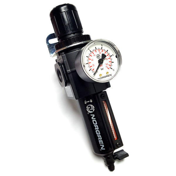 1/2" FILTER REGULATOR KIT - Manual Drain