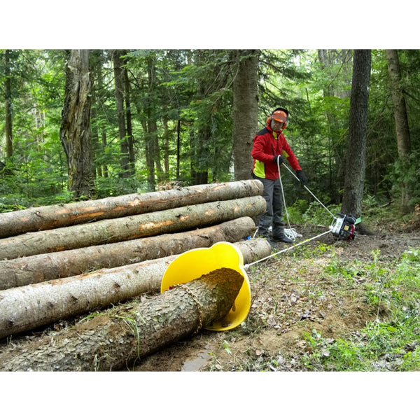 PORTABLE PETROL POWERED CAPSTAN WINCH