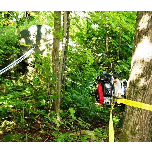 PORTABLE PETROL POWERED CAPSTAN WINCH