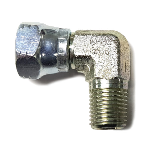 1/4" Malex1/4" Female S-Nut 90 Degree