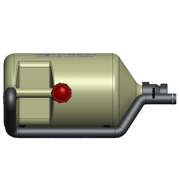 RFC-89 STRAIGHT 0°COUPLING KIT c/wbottle