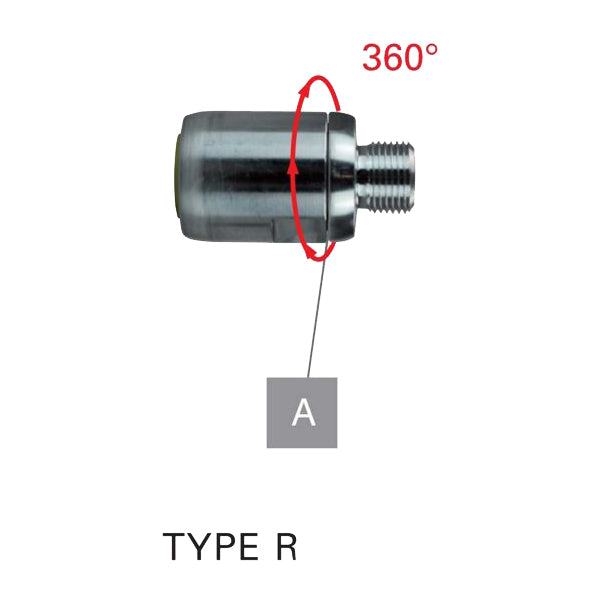 PNEUMATIC SVIVEL 3/8"