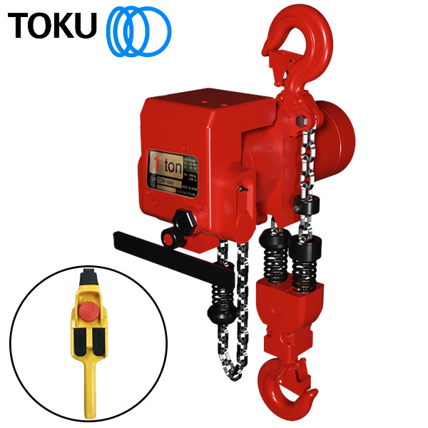 1,000kg AIR CHAIN HOIST C/W LOAD LIMITER
