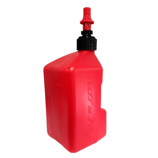 20L RED TUFF JUG C/W RED RIPPER CAP