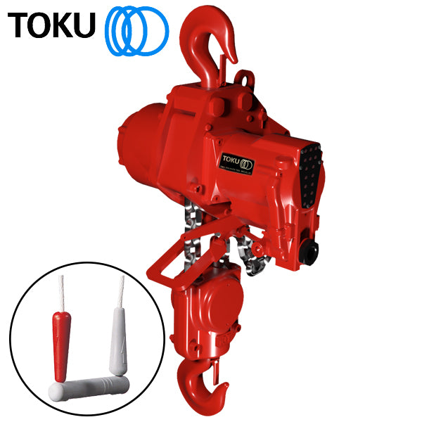 10,000kg AIR CHAIN HOIST C/W LOAD LIMITE