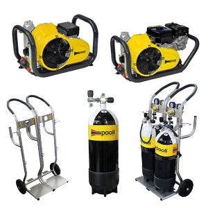 Motorsport High Pressure Compressors, Bottles & Bottle Trolleys
