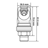 TST SWING COUPLER - SERIES H