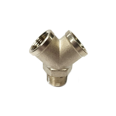 1/2" BSP Y PIECE (FemalexMalexFemale)