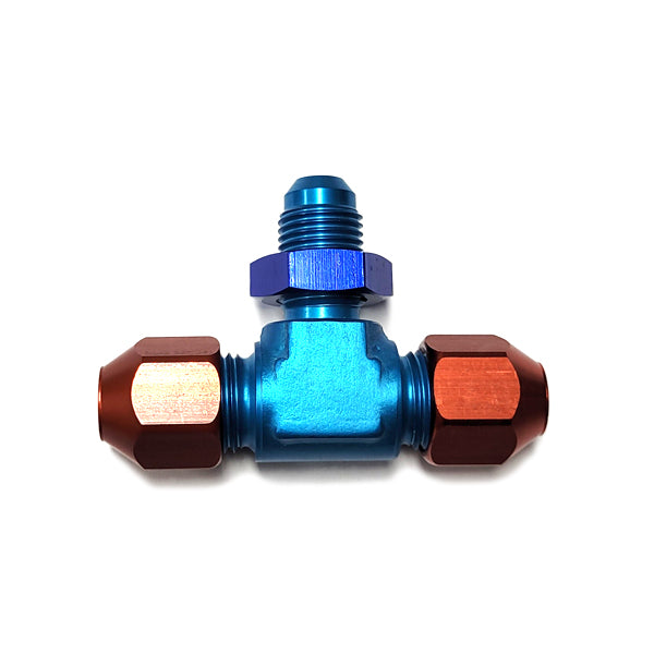 T-piece 9/16X18 UNF MaleX Rohr tube 10mm