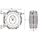 RETRACTABLE HOSE REEL 10MMIDX20M