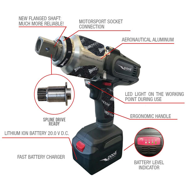 TYPHOON PLUS 1" C/LESS IMPACT WRENCH-