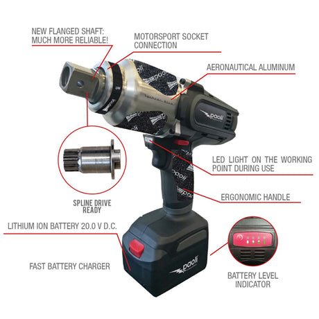 TYPHOON PLUS 1" C/LESS IMPACT WRENCH-AU