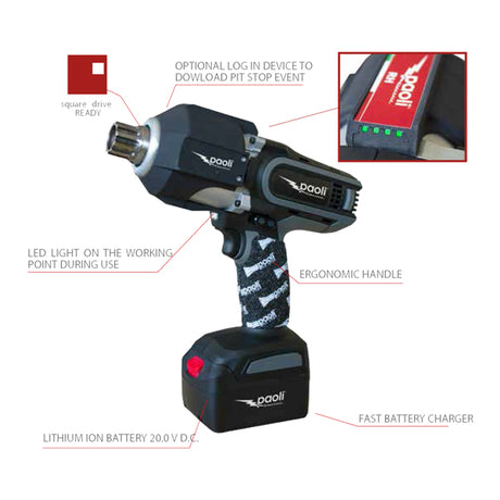 TYPHOON PLUS 1" C/LESS IMPACT WRENCH