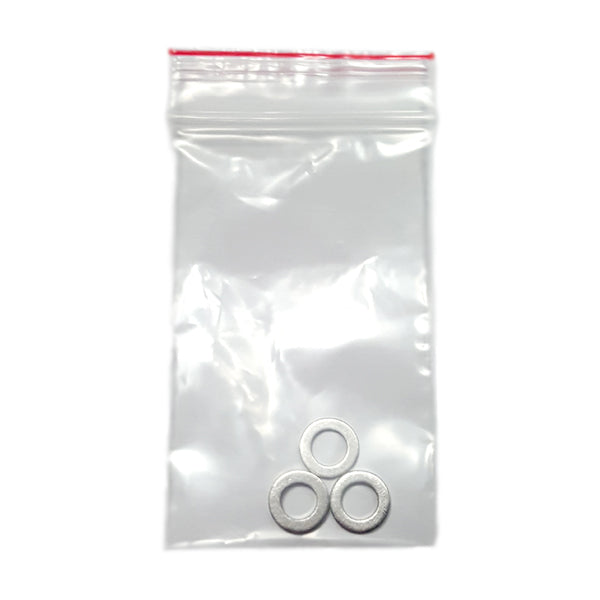 SET OF 3 ALUMINIUM SPACER WASHERS