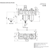 1" BSP FILTER/REG/LUBRICATOR KIT(FRL)MAN