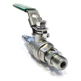 BALL VALVE ASSY C/W JAPAN PLUG&LOCK VER2