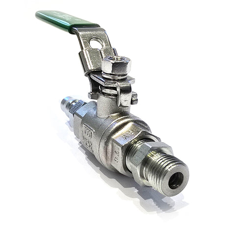 BALL VALVE ASSY C/W JAPAN PLUG&LOCK VER2