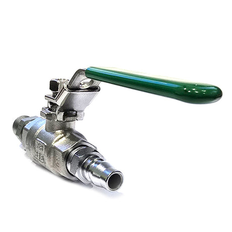 BALL VALVE ASSY C/W JAPAN PLUG&LOCK VER2