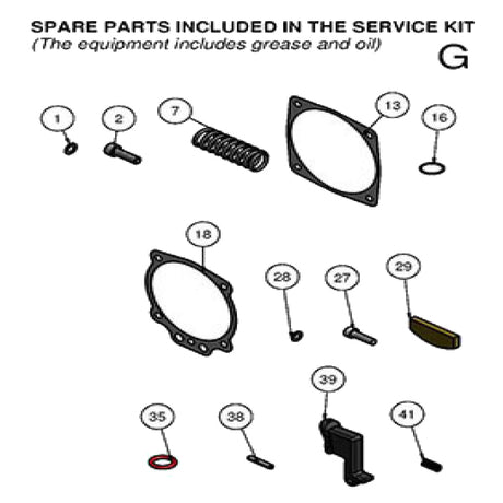 SERVICE KIT DP197S, SF, SFE