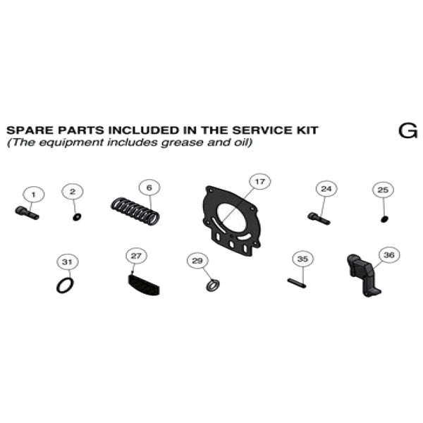 SERVICE KIT DP4000