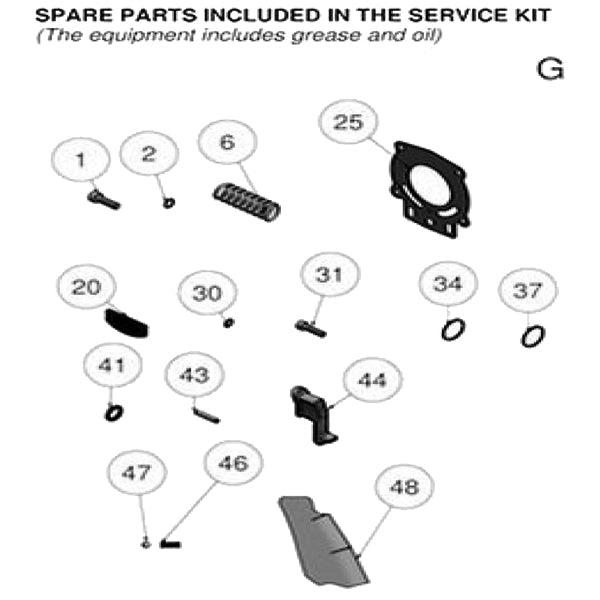 SERVICE KIT DP4000BIAS