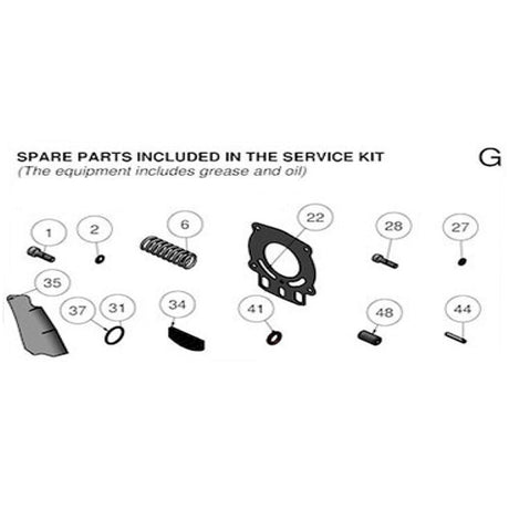 SERVICE KIT DP5000TI