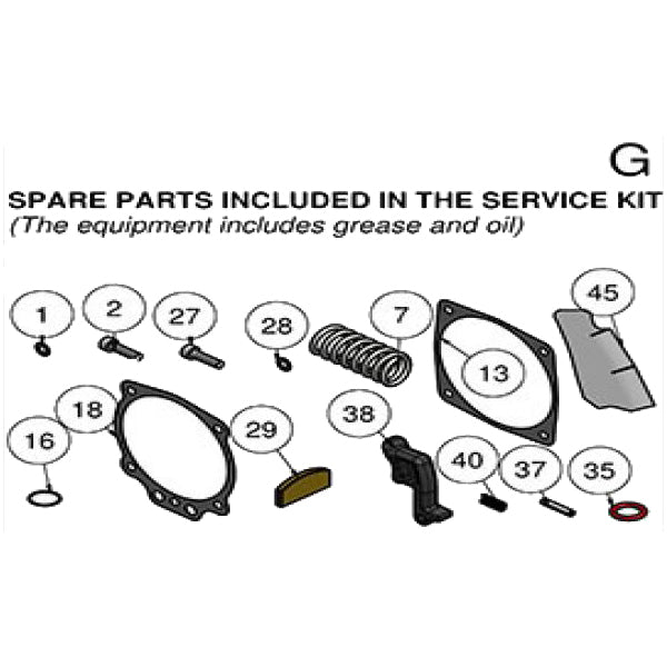 SERVICE KIT DP176SFE/177SFE