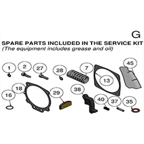 SERVICE KIT DP176SFE/177SFE