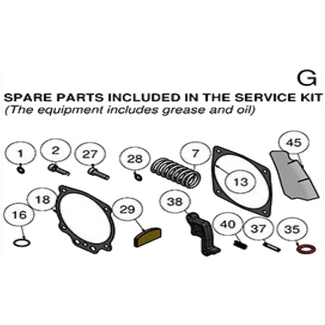 SERVICE KIT DP176SFE/177SFE