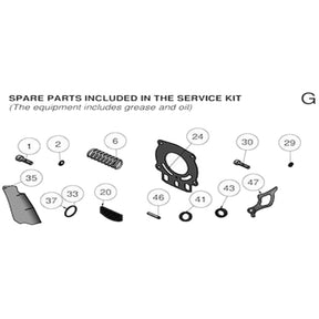 SERVICE KIT DP4000 30Bar