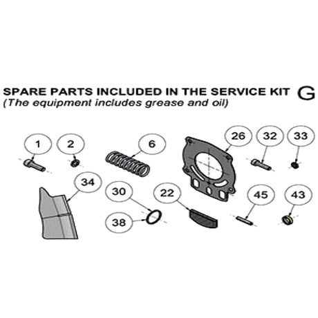 SERVICE KIT DP6000 (CLASSIC)