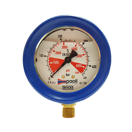 0-450 BAR PRESSURE GAUGE (Inlet)