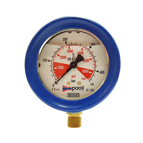 0-450 BAR PRESSURE GAUGE (Inlet)