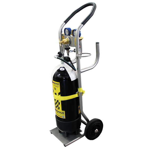 SINGLE TROLLEY KIT W/ BOTTLE & REG