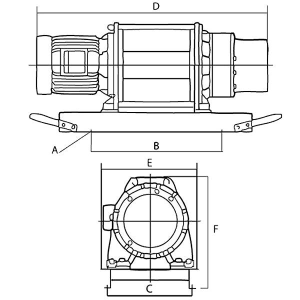 500kg 415v ELECTRIC WINCH