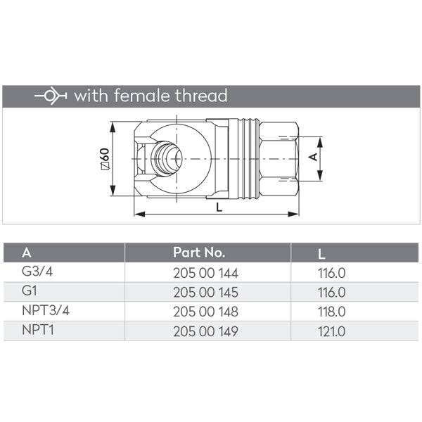 TST SWING COUPLER - SERIES I