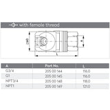 TST SWING COUPLER - SERIES I
