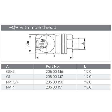 TST SWING COUPLER - SERIES I