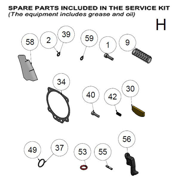 SERVICE KIT DP192